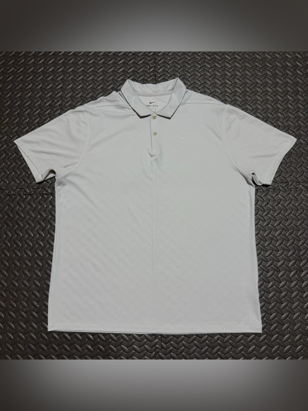 Nike Victory Golf Polo Shirt Gray Collared Dri-Fit Casual AQ8601-012 Mens XL